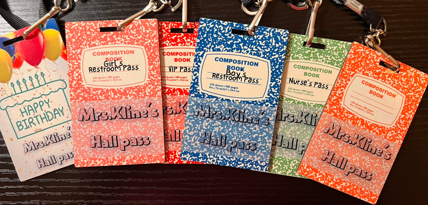 Composition Book Design - Pick What you want!
