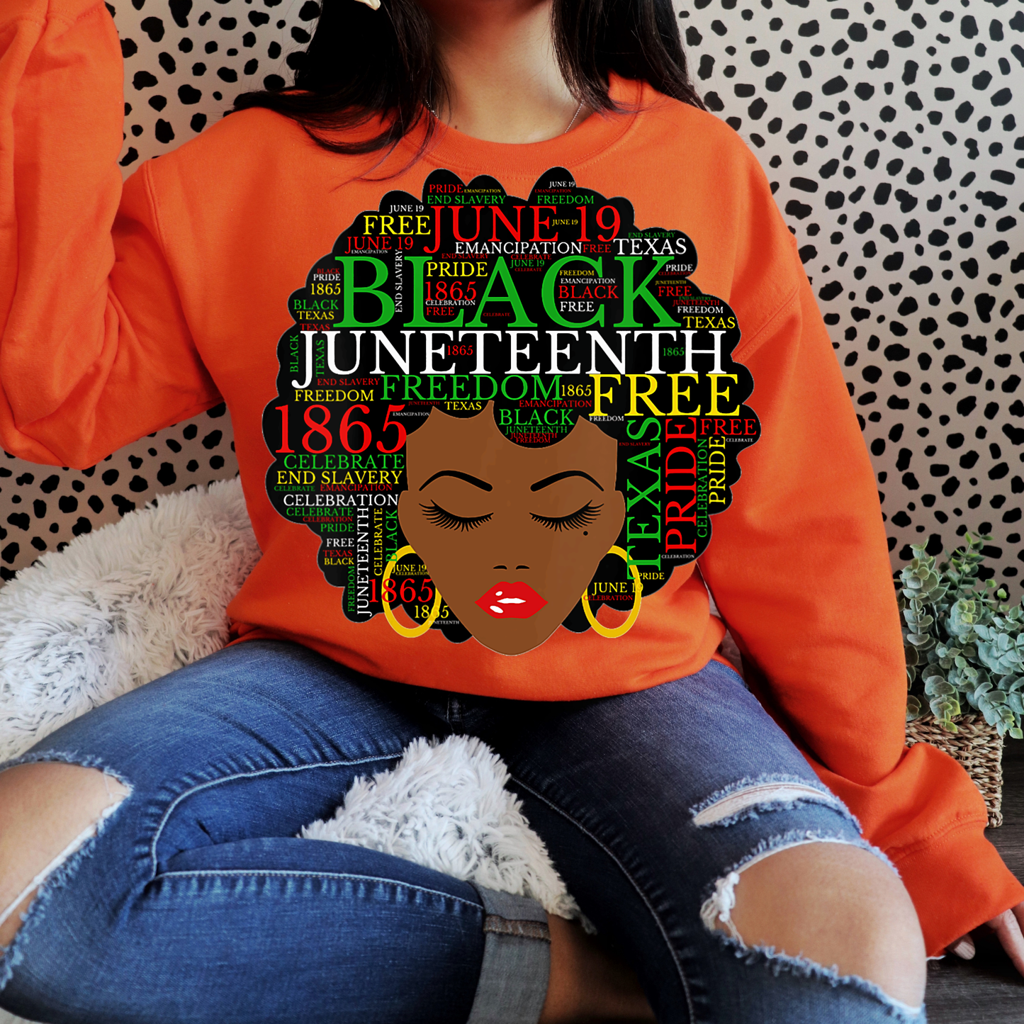 Black Juneteenth Freedom 1865