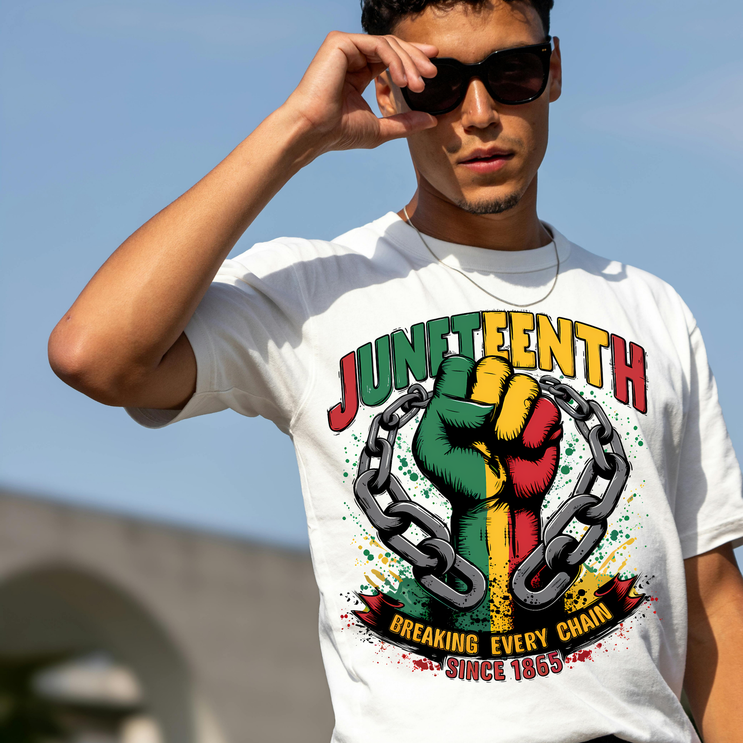 Breakin Every Chain - Juneteenth - Fist in Chain