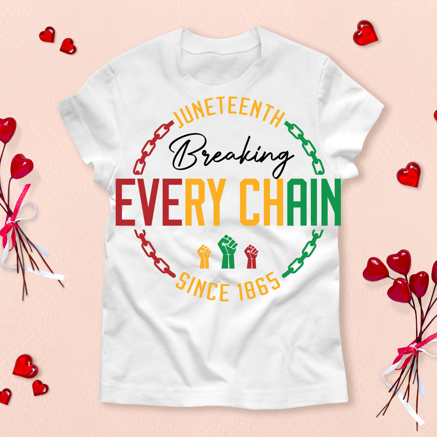 Breakin Chains - Juneteenth Since 1865- Circle Chain