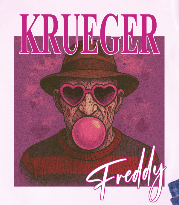 Freddy - Bubblegum and Heart Glasses