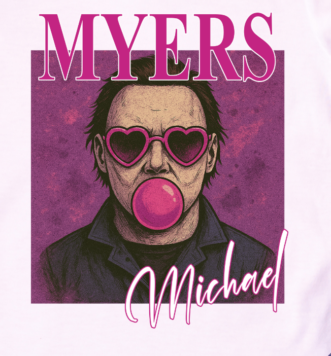 Michael Myers - Bubblegum and Heart Glasses