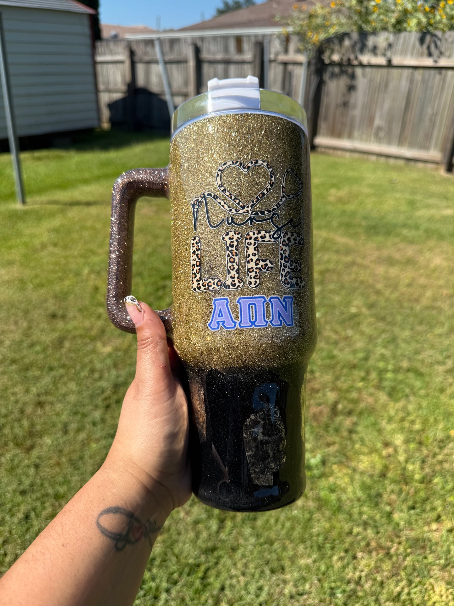 RTS - 40oz APN Nurse Tumbler