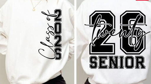 Senior Class of 2026 Front & Back
