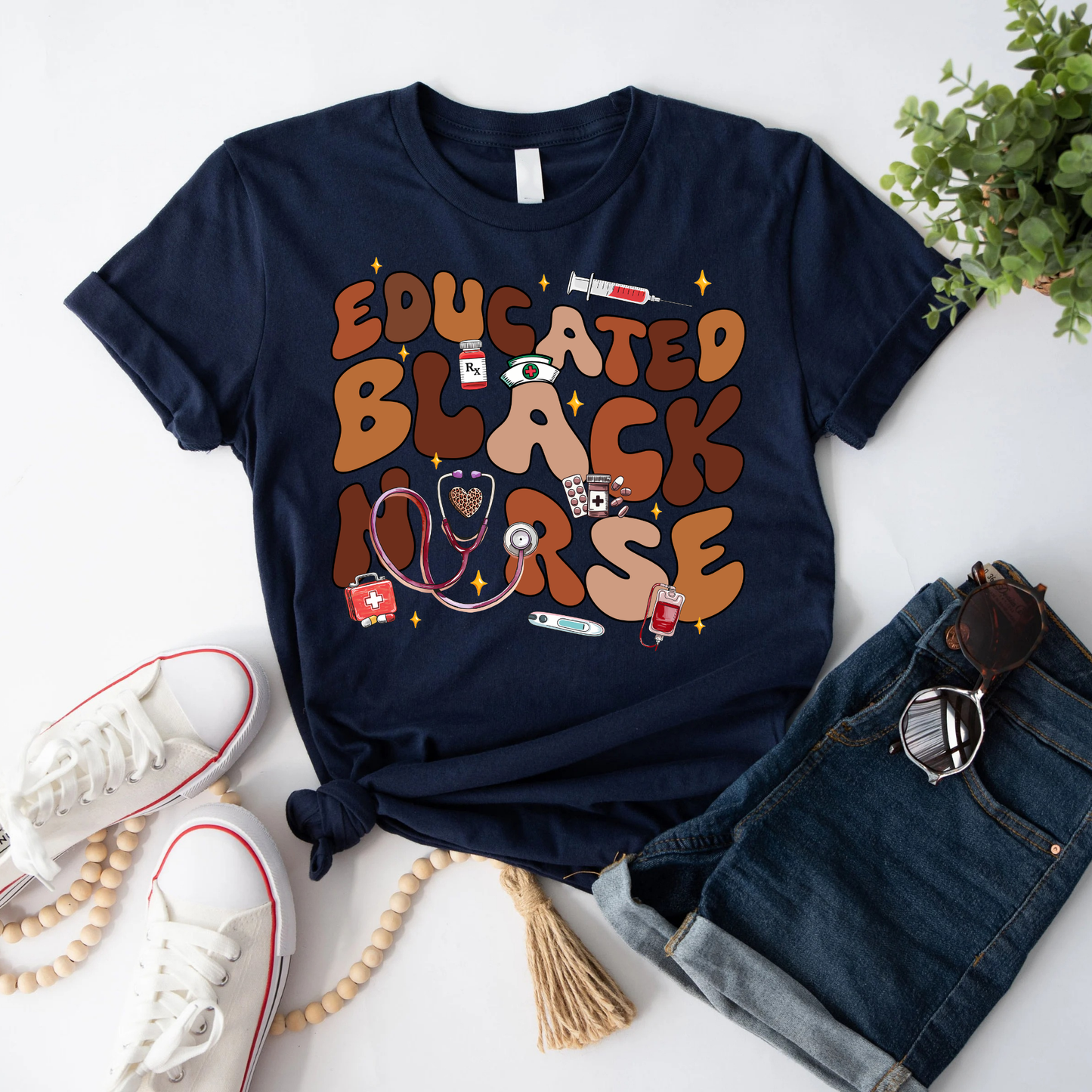 Educated Black Nurse