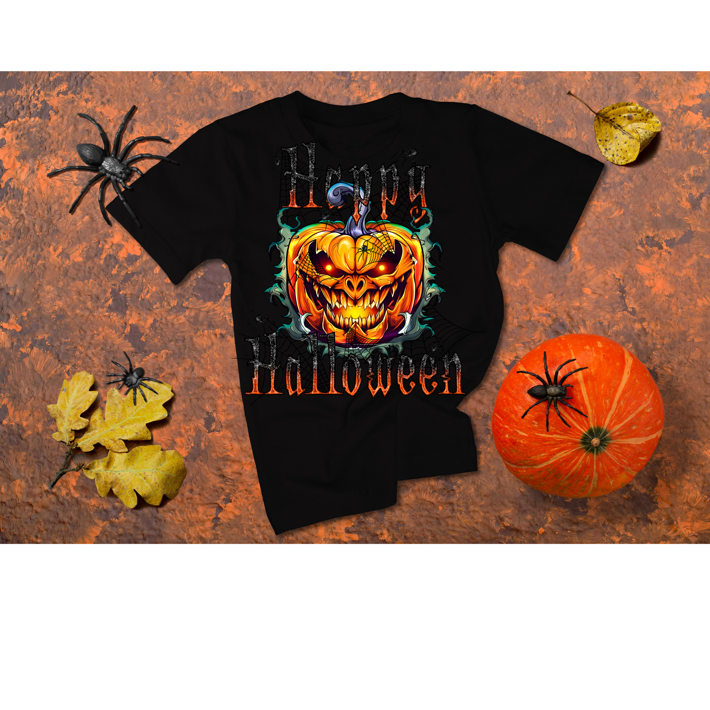 Happy Halloween - Evil Pumpkin