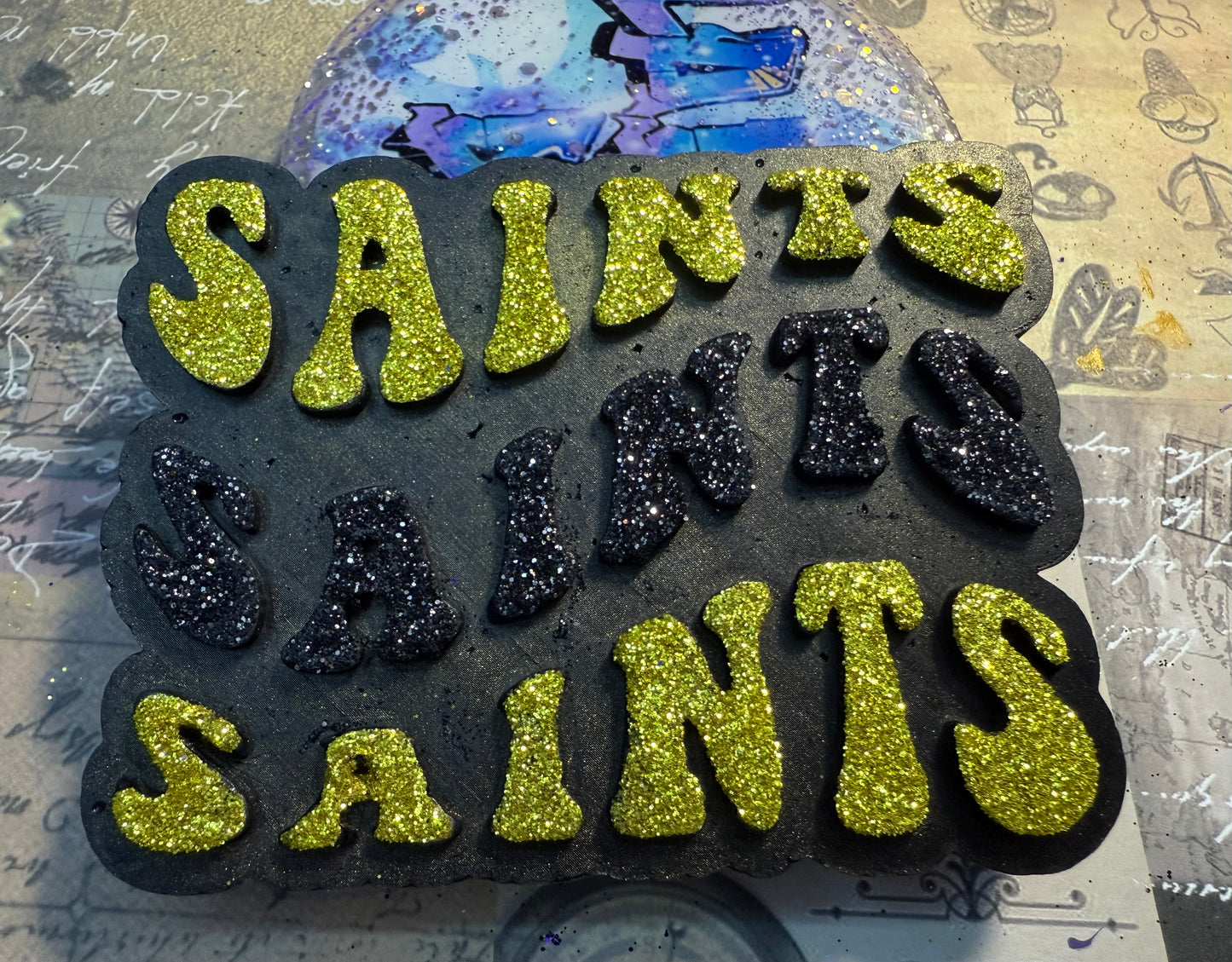 RTS - Saints Car Freshie - Scent: Bombshell