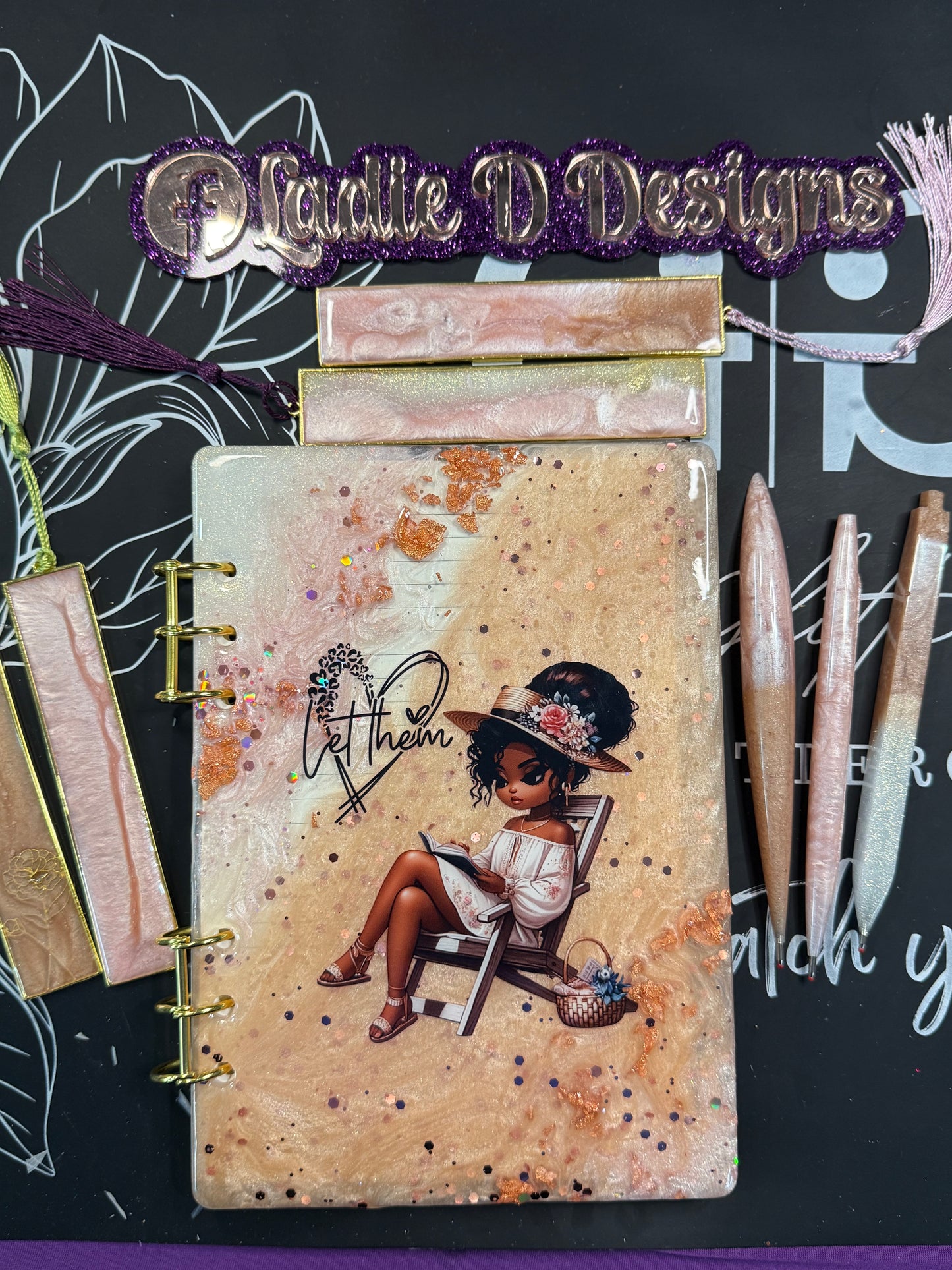 Glitter Journal Set