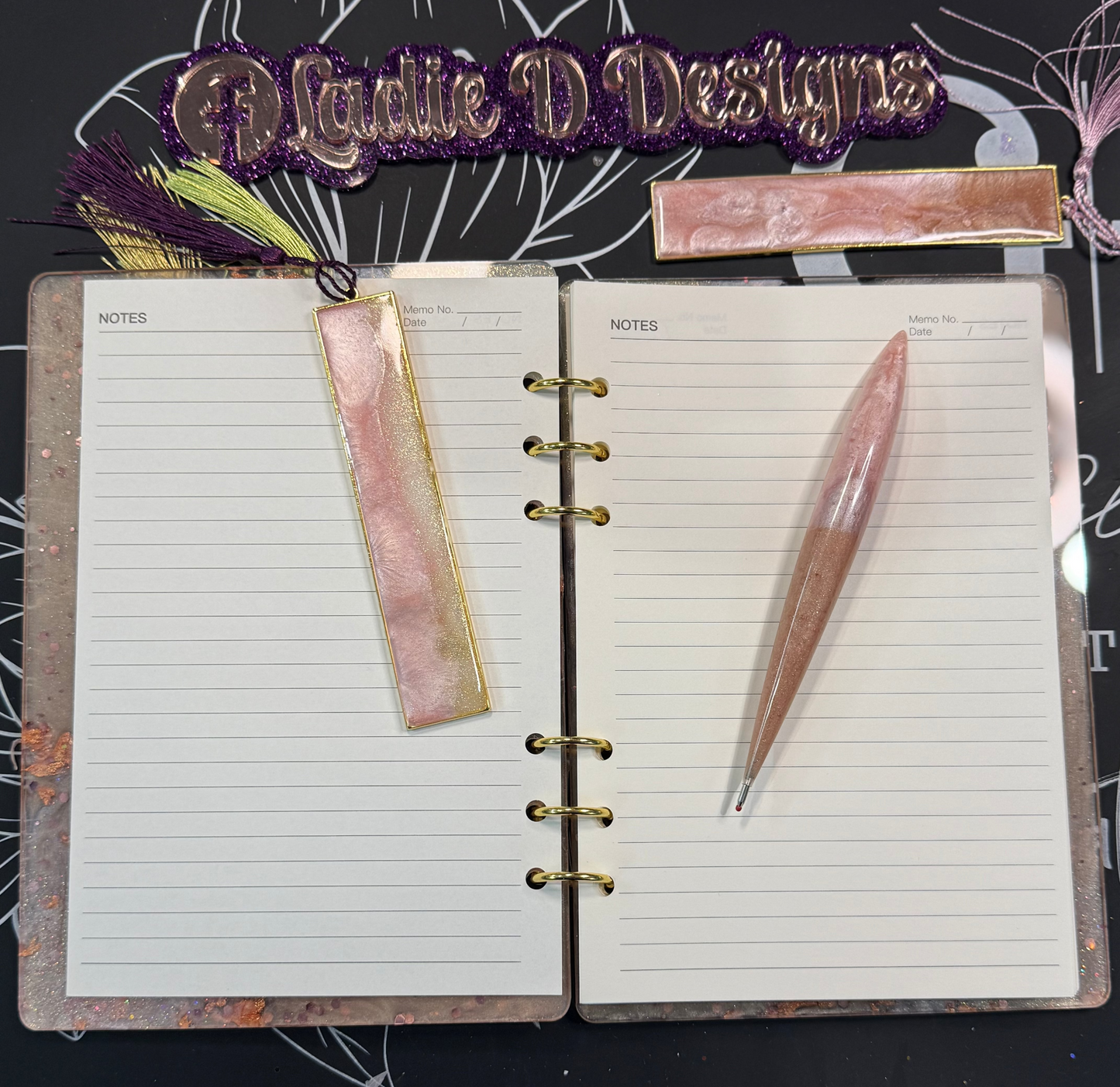 Glitter Journal Set