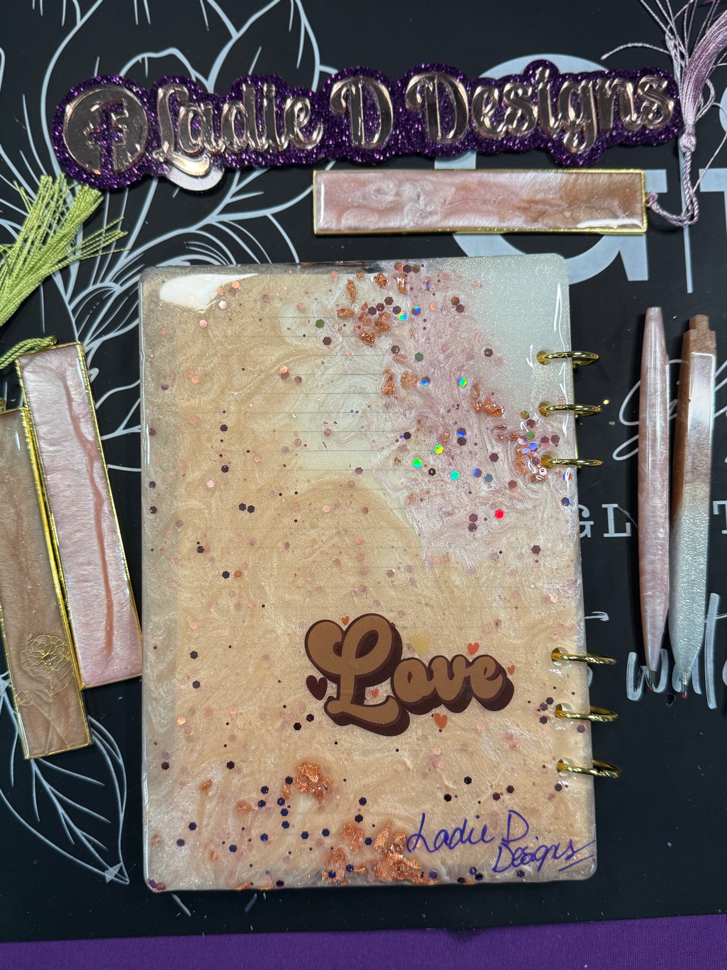 Glitter Journal Set