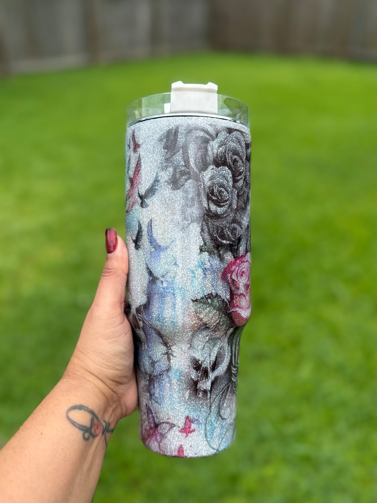 RTS - 40oz Tattoo Tumbler