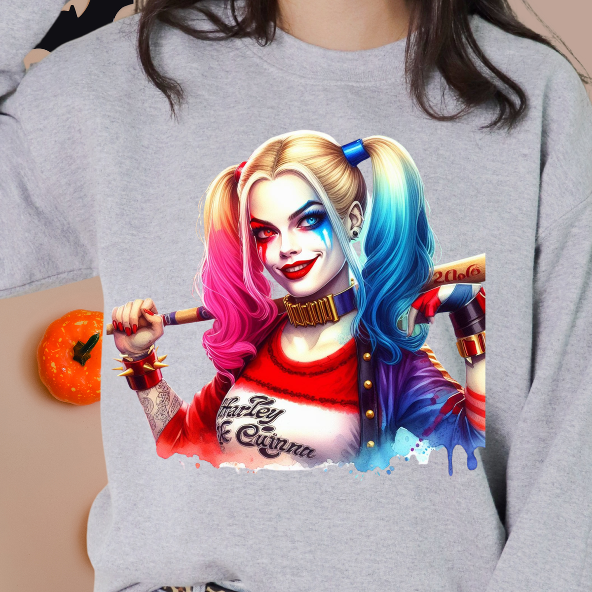 Harley with bat