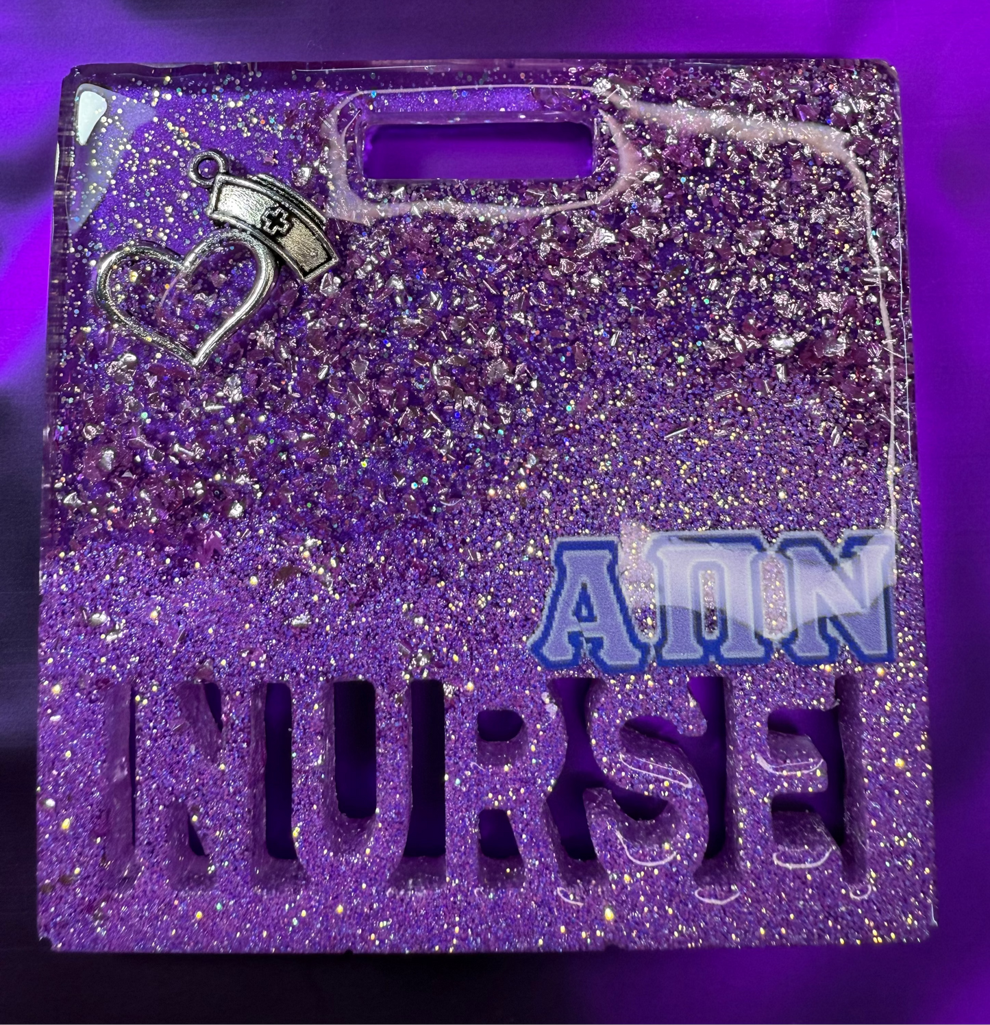 Badge Buddy - APN Nurse Resin Badge Buddies (Ready to Sell)