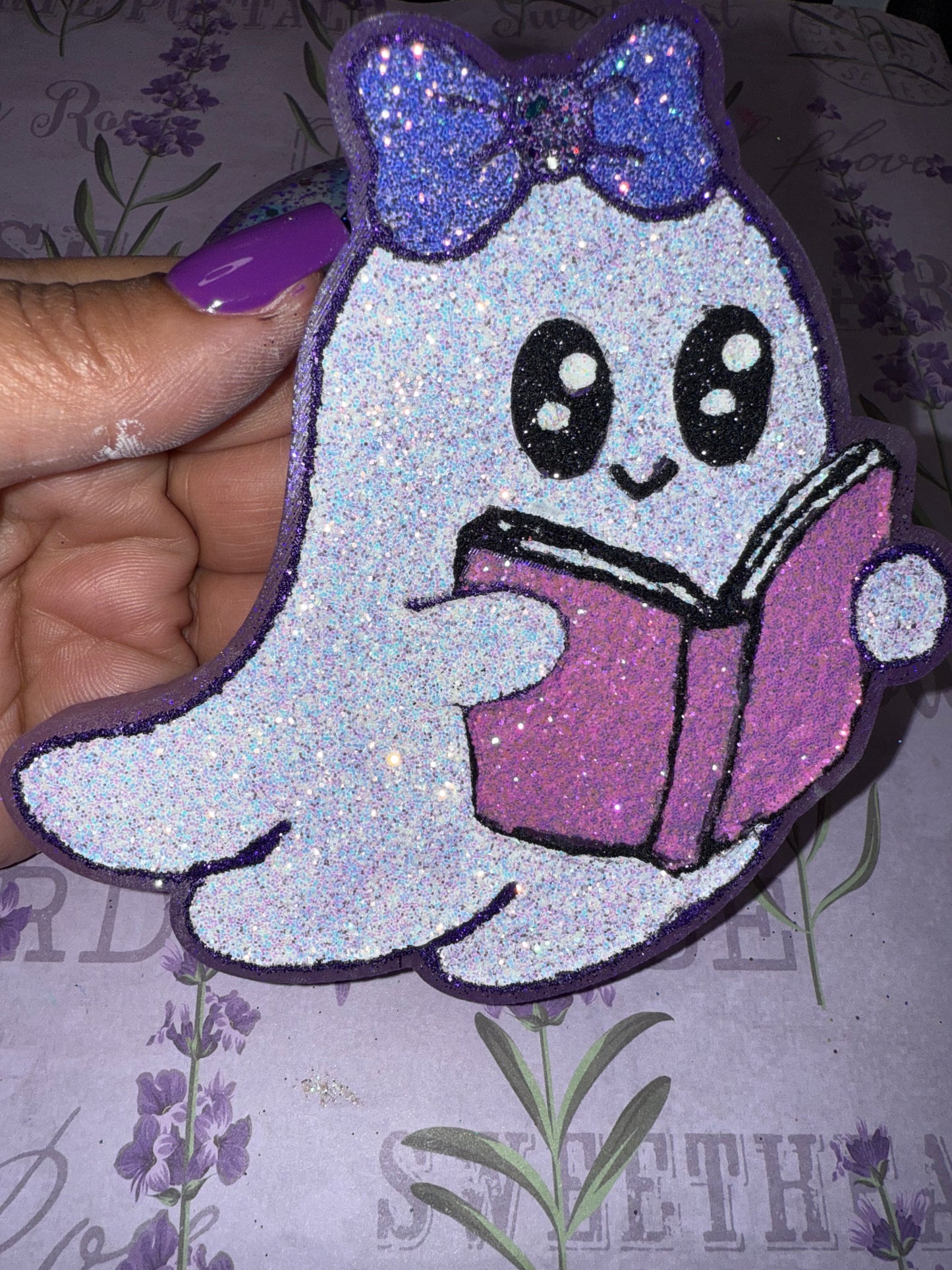 Ghost Reading a Book