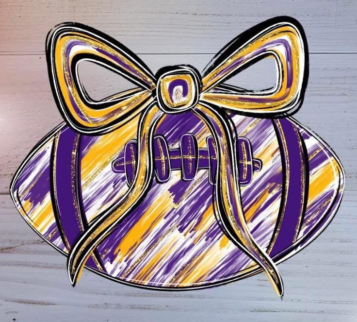 RTS - LSU Football with bow