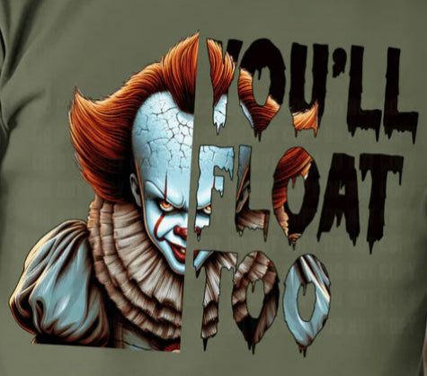 RTS - Halloween Friends - Pennywise - You'll Float Too - Small Pocket Size
