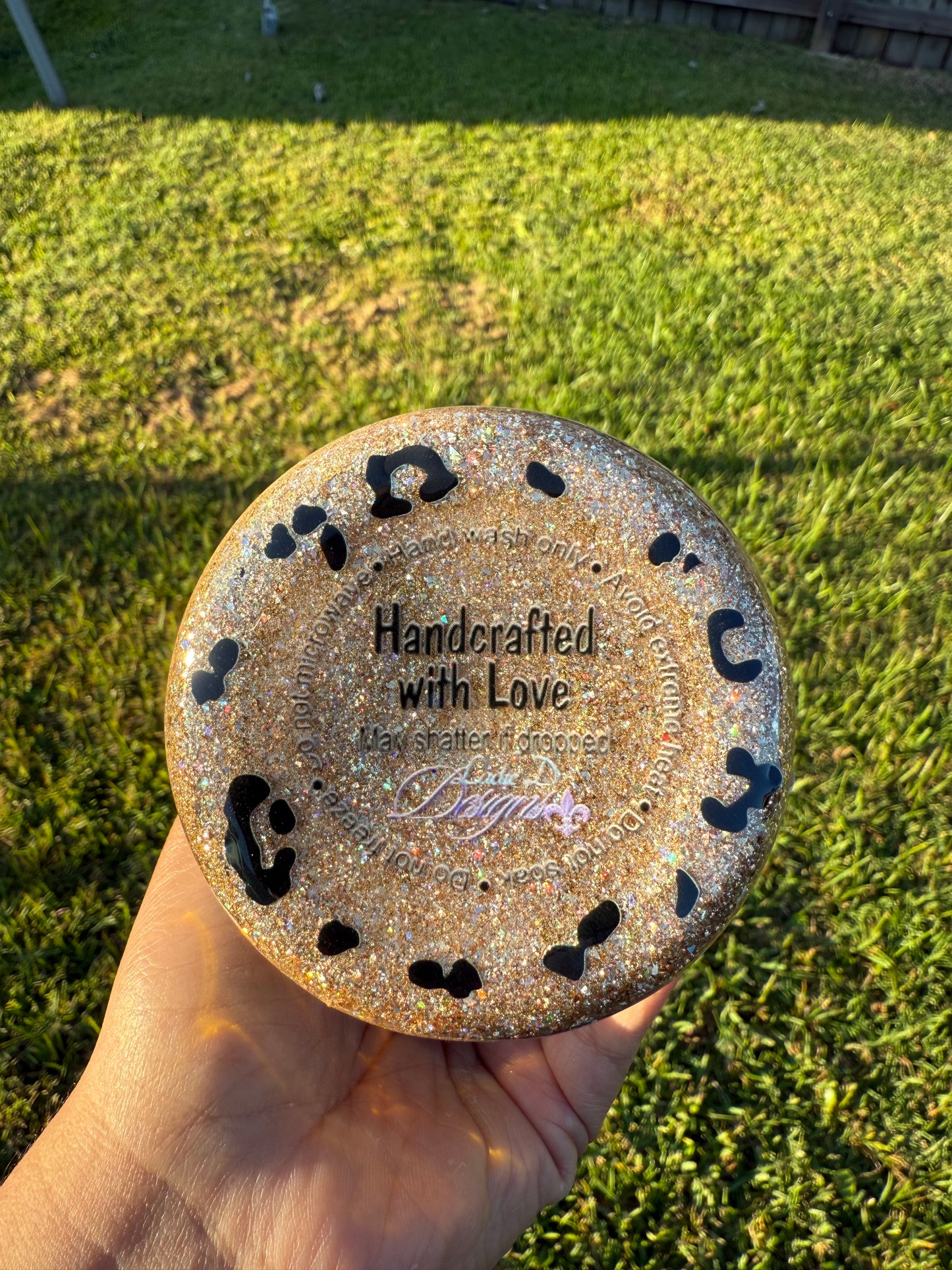 RTS - 25oz Leopard Print "Limited Edition"