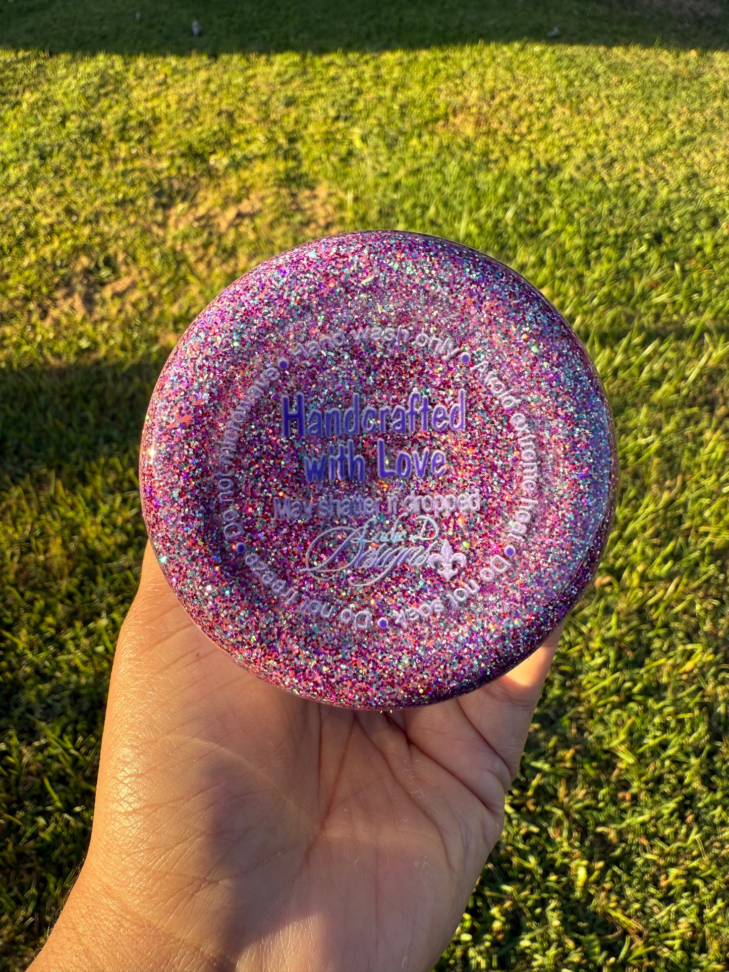 RTS - 20oz Purple/Blue/Pink Leopard "Let Them" Tumbler