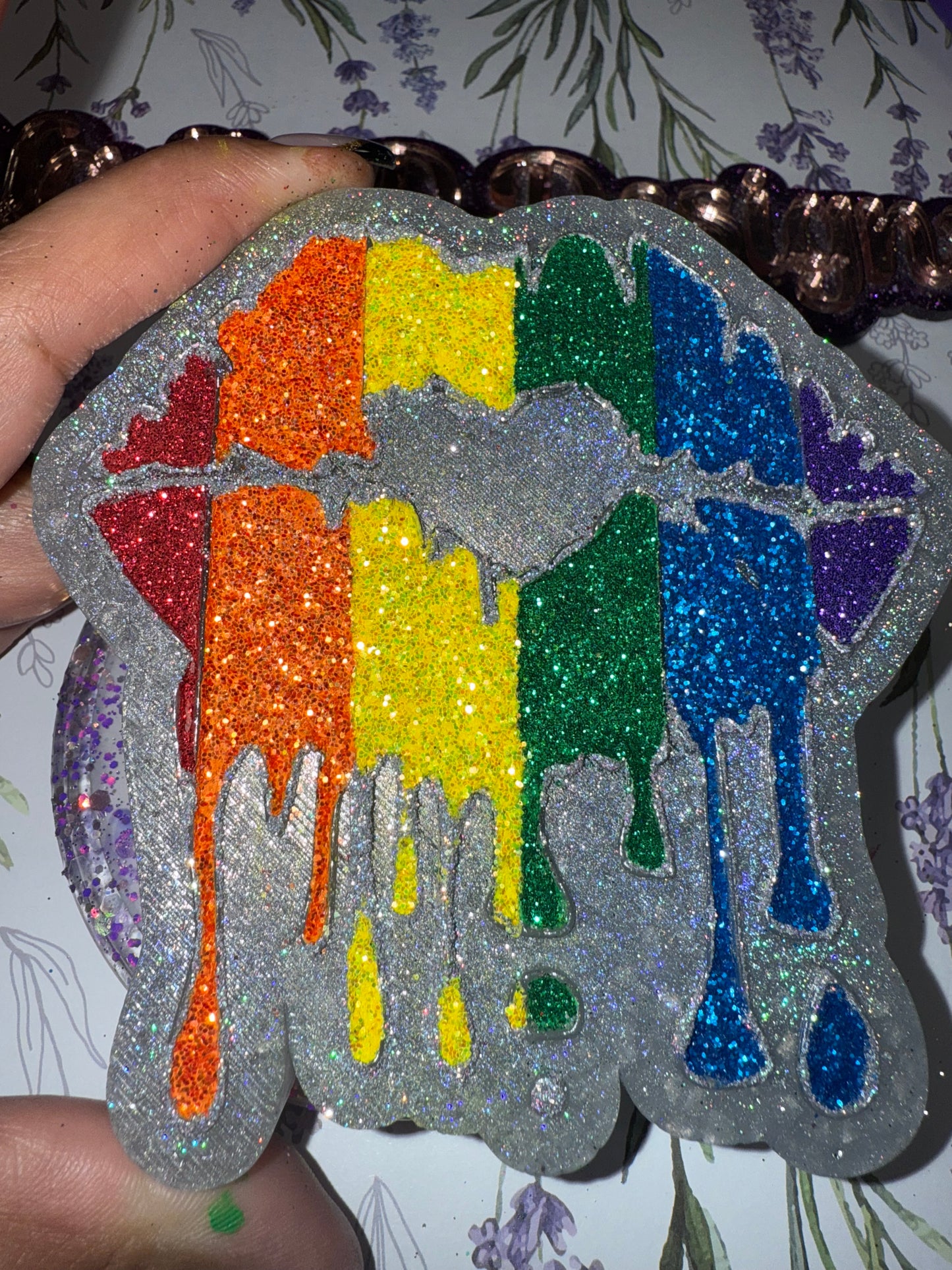 RTS - Pride Drip Lips - Viva La Juicy