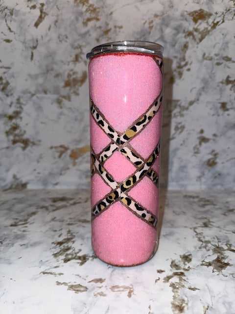 20oz Not Fragile Like a Flower Tumbler