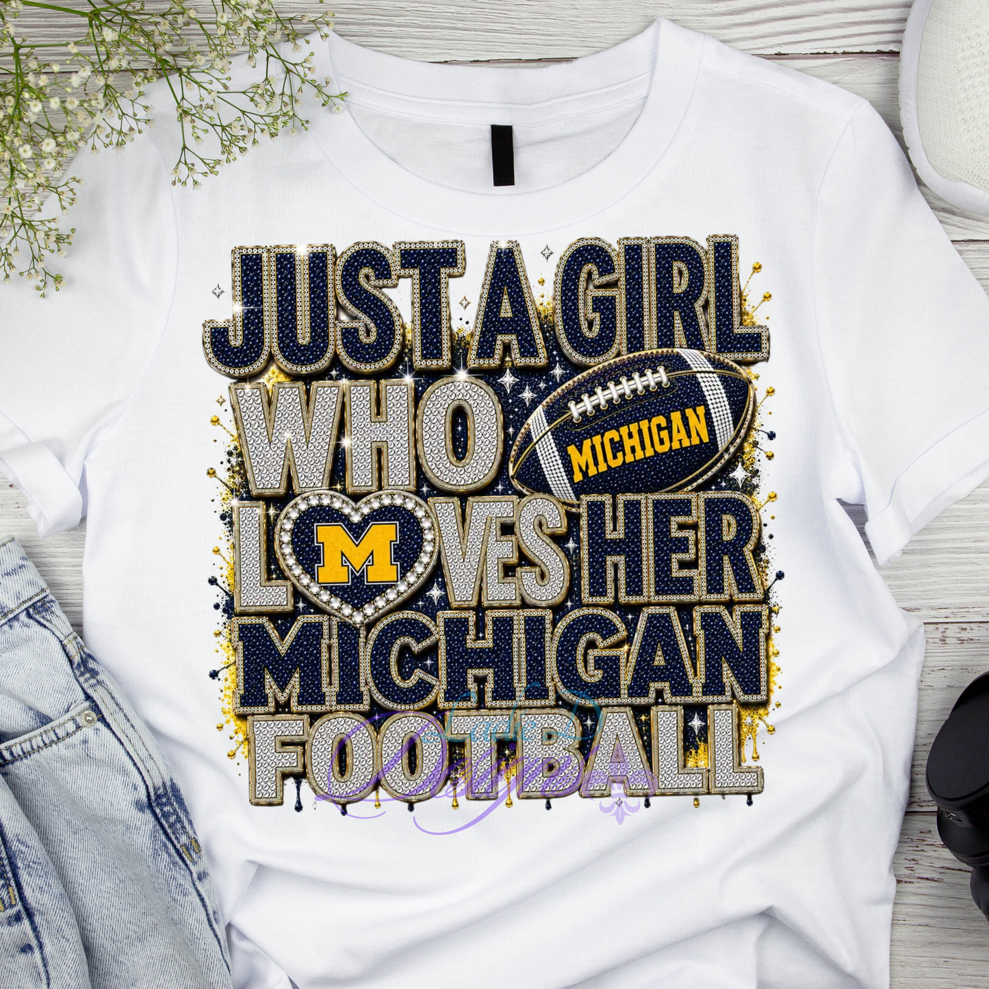 Michigan Wolverines - Just A Girl