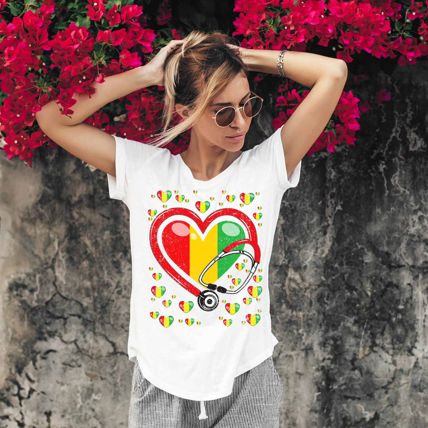 Nurse/Doctor - Juneteenth - Red Heart