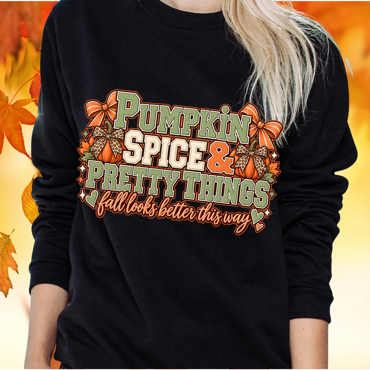Pumpkin Spice & Pretty Things.... Falls looks better this way