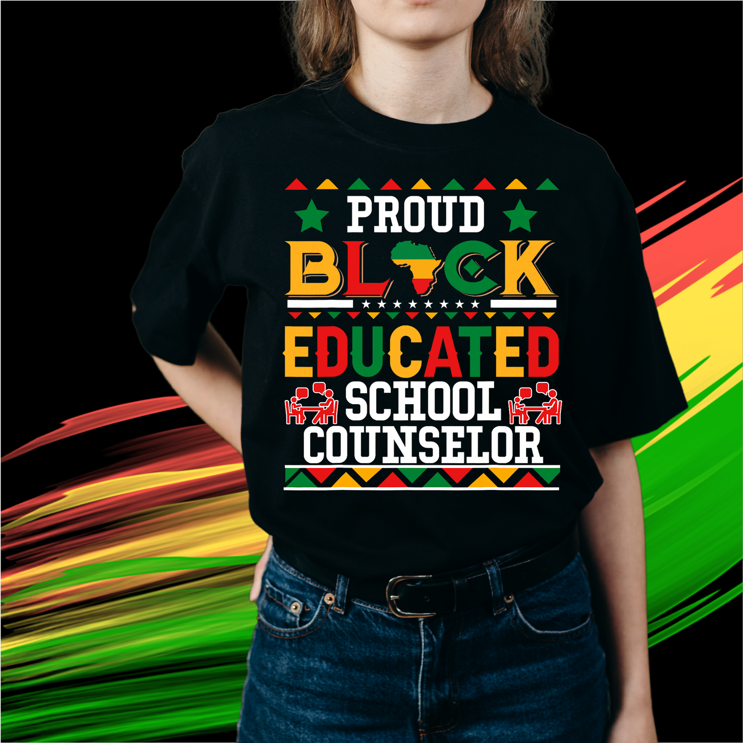 Teacher - Proud Black & Educated School Counselor