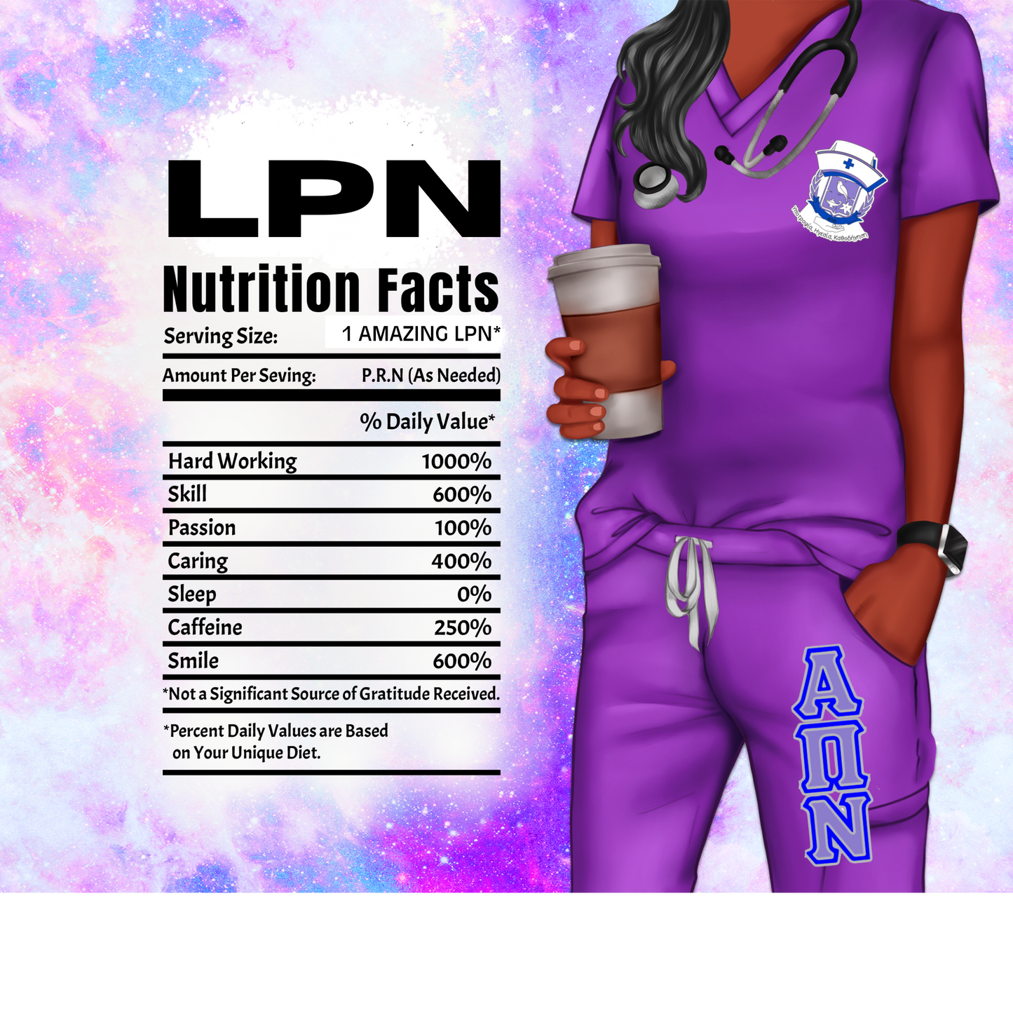 Tumbler - 1 Amazing Nurse - CNA, RN, and LPN