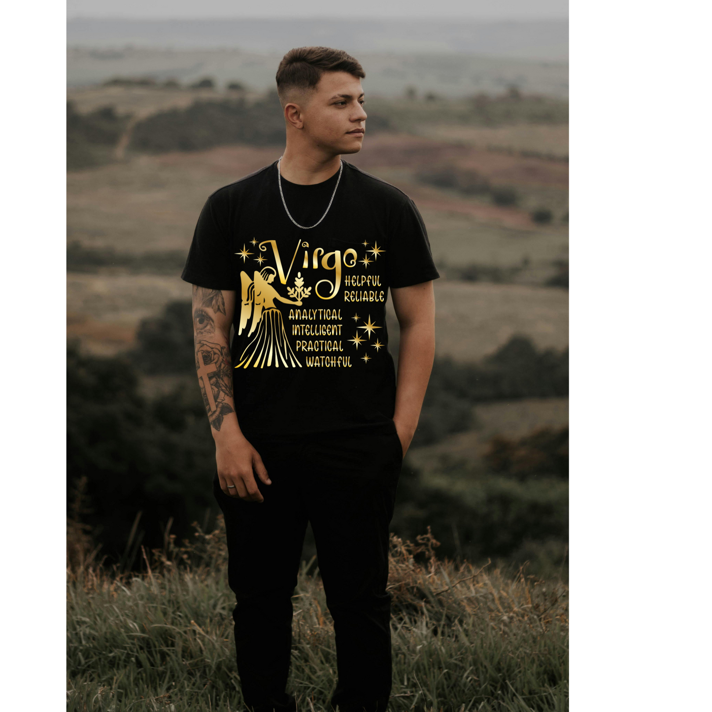 Black and Gold Zodiac