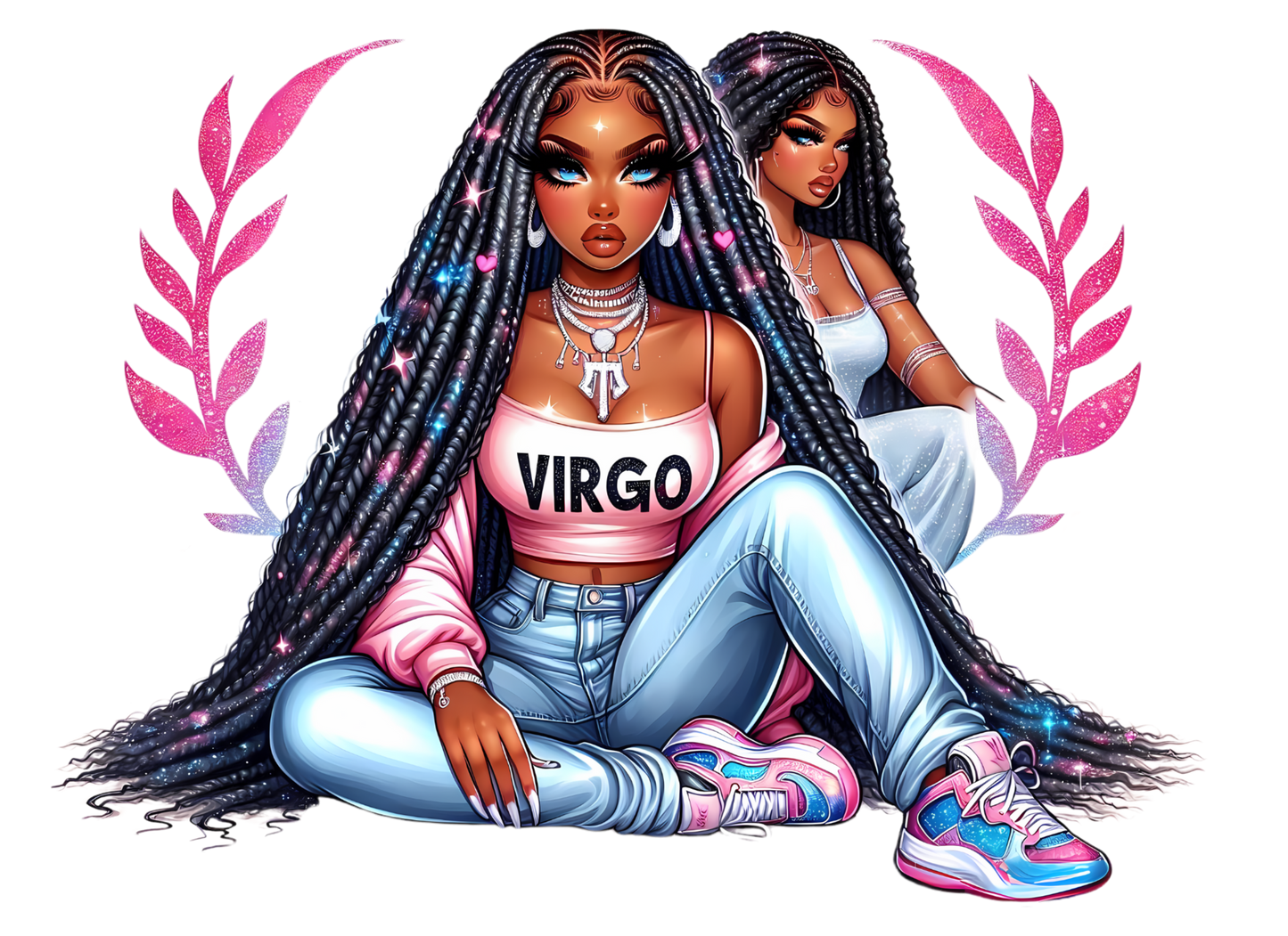 Black Girl Zodiac Tumbler