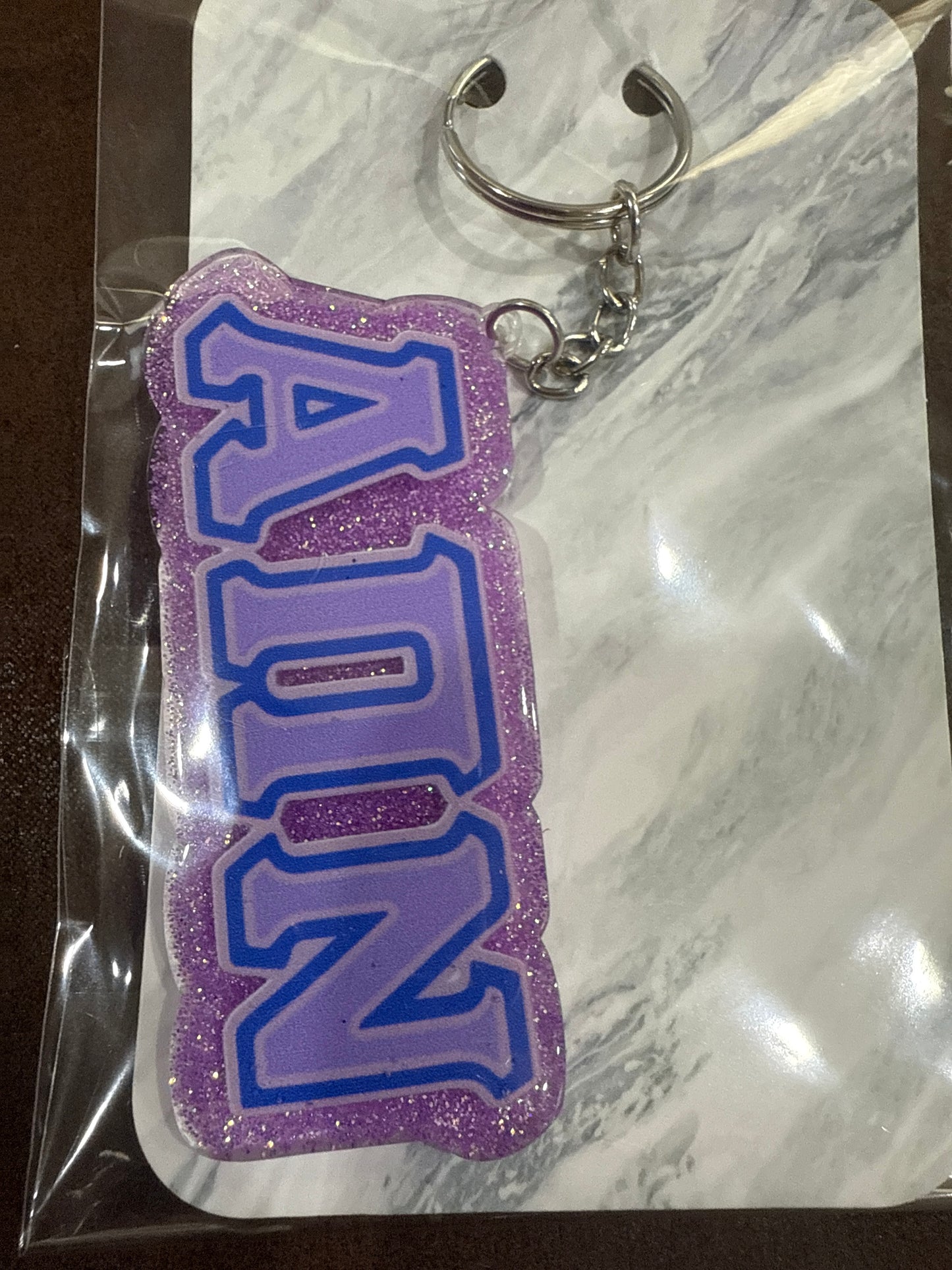 APN and Pearls Keychain