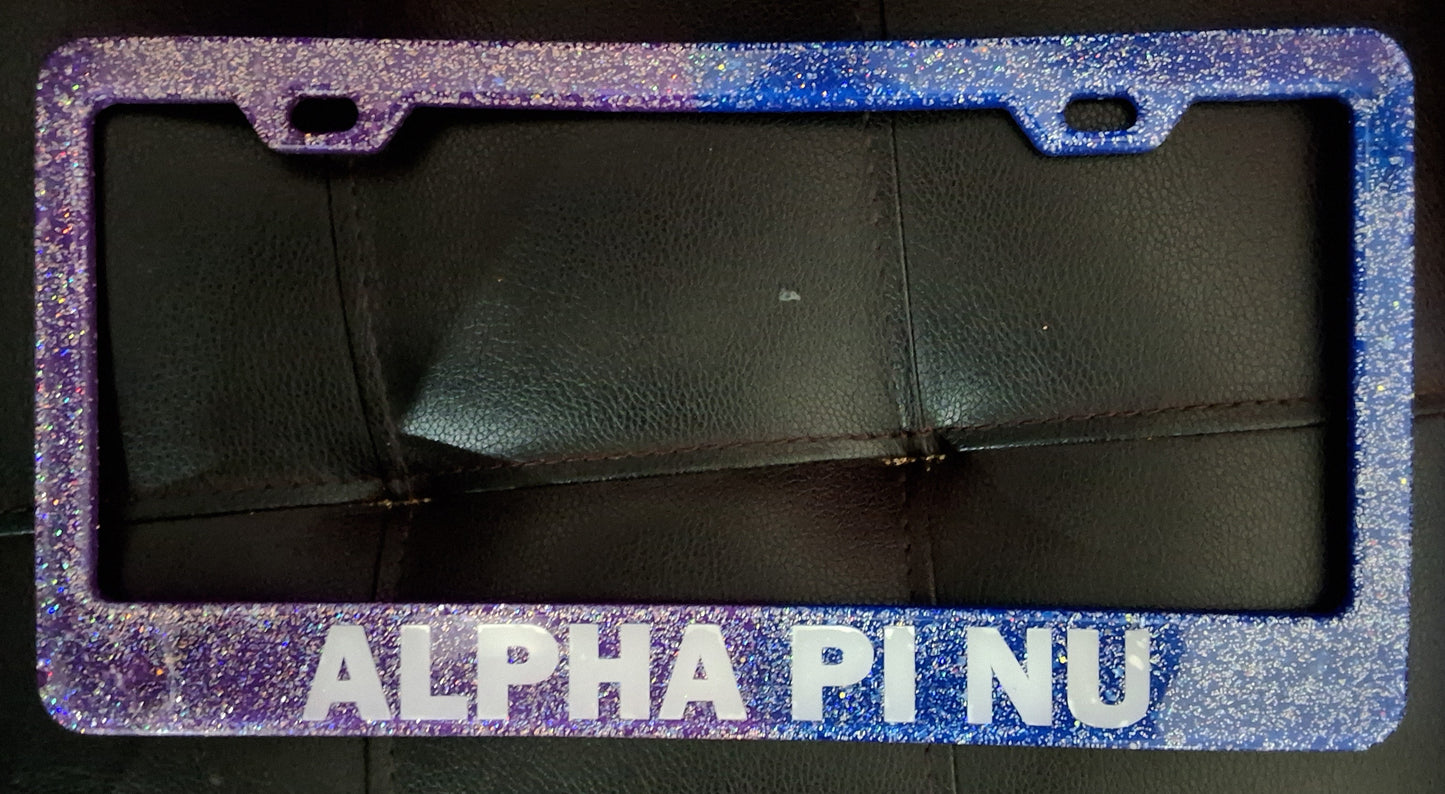 APN License Plate Frame