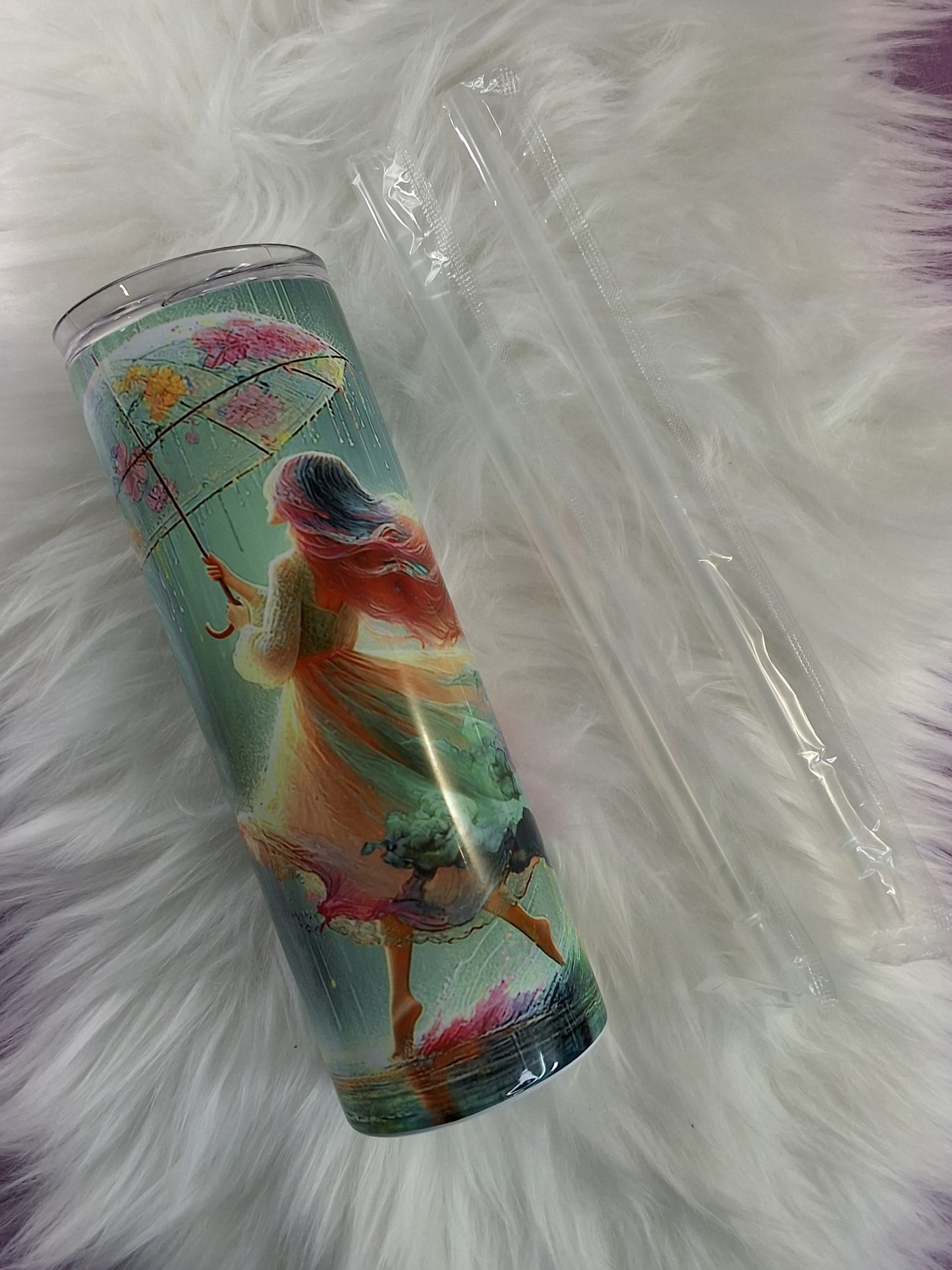 RTS - 20oz Dancing in the Rain Tumbler