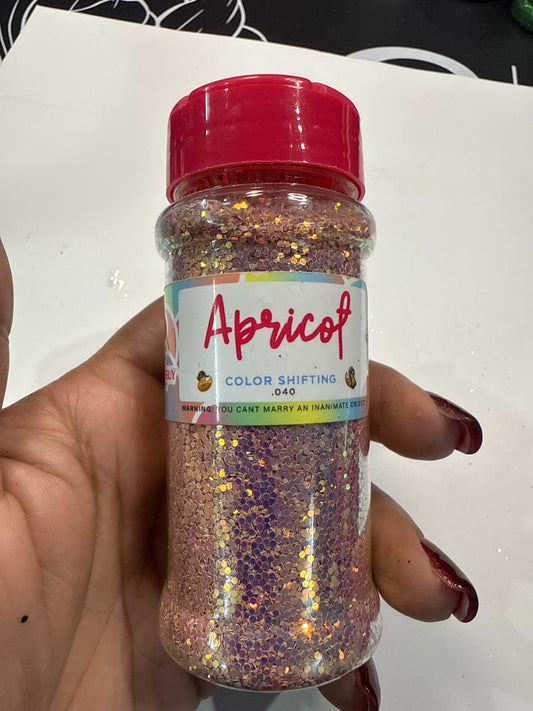 The Glitter Guy - Apricot