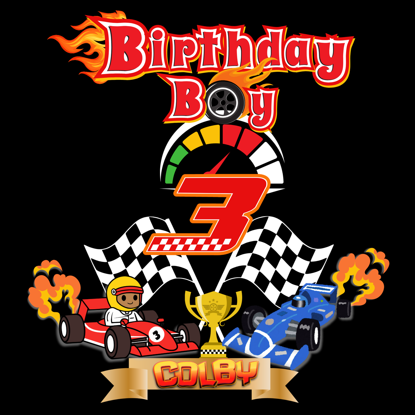 Custom - Colby 3rd Bday