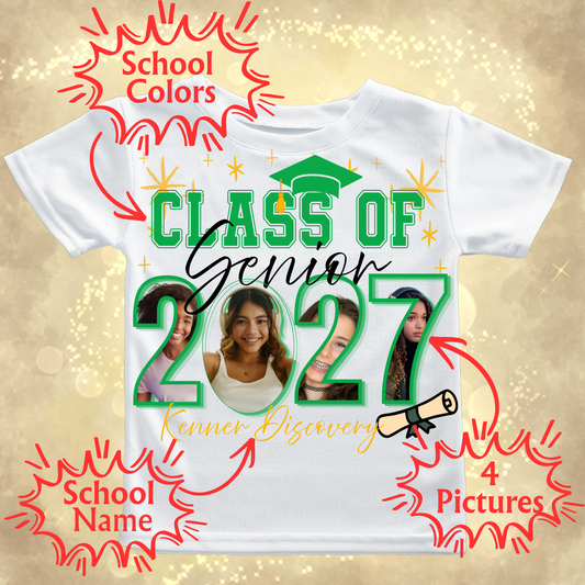 Class of 2027 - Customizable with Pictures