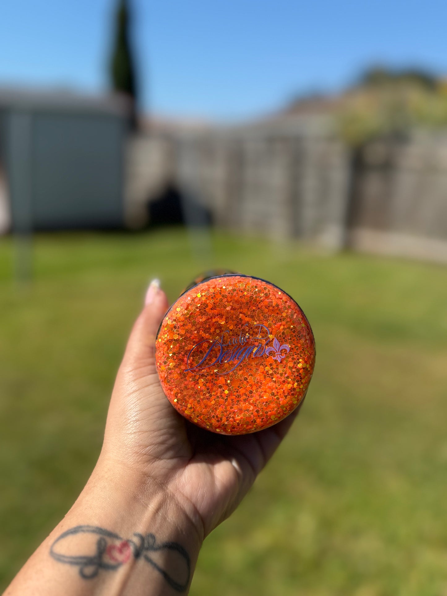 RTS - 20oz Glow in the Dark Freddy Tumbler