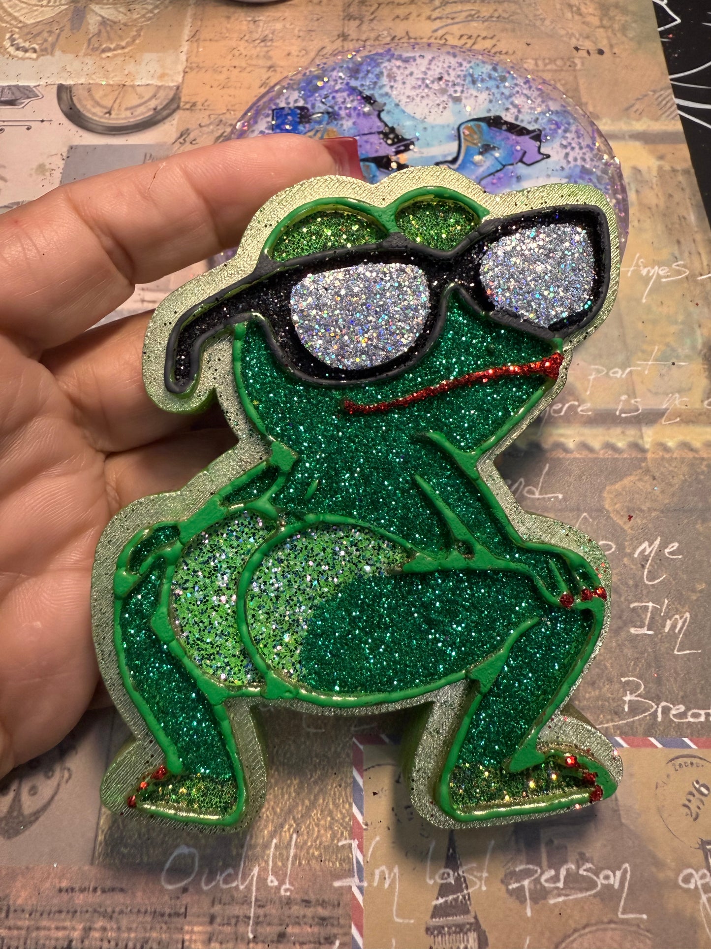 Twerking Frog with Sunglasses