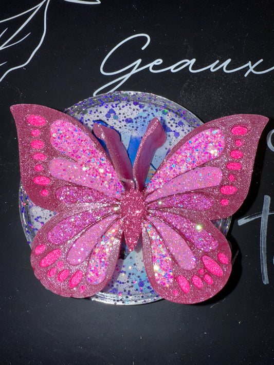 RTS - Butterfly 2 Car Freshie (Pink for Breast Cancer Awareness)