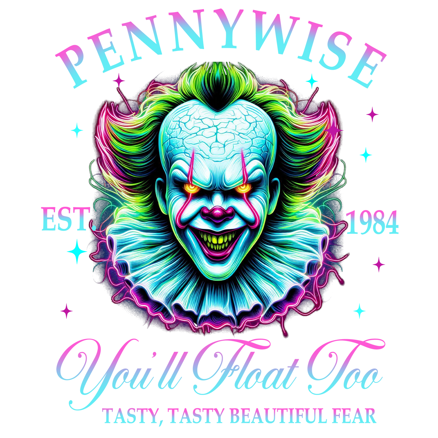 Pennywise Tumbler (All Images for Matching Shirts)