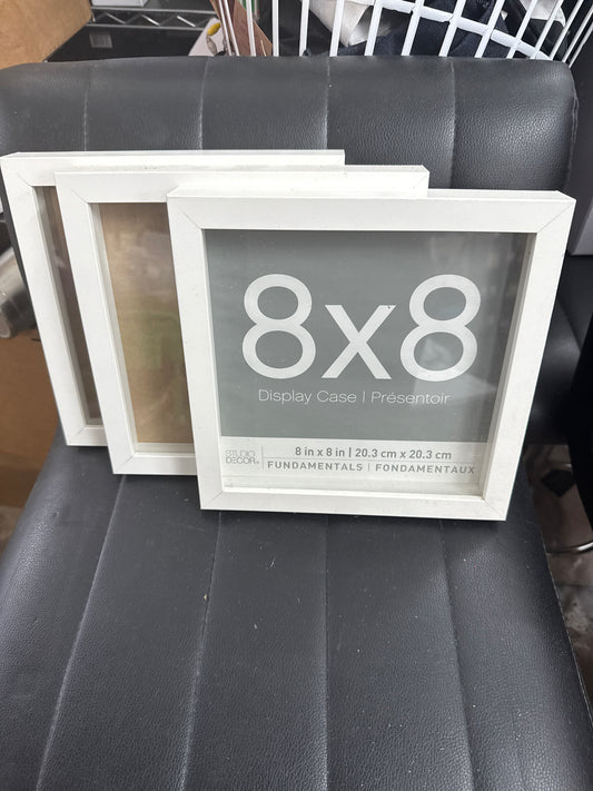 Destash Shadowbox - 8x8 White