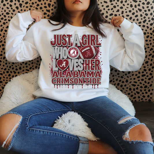Alabama Crimson Tide - Just A Girl
