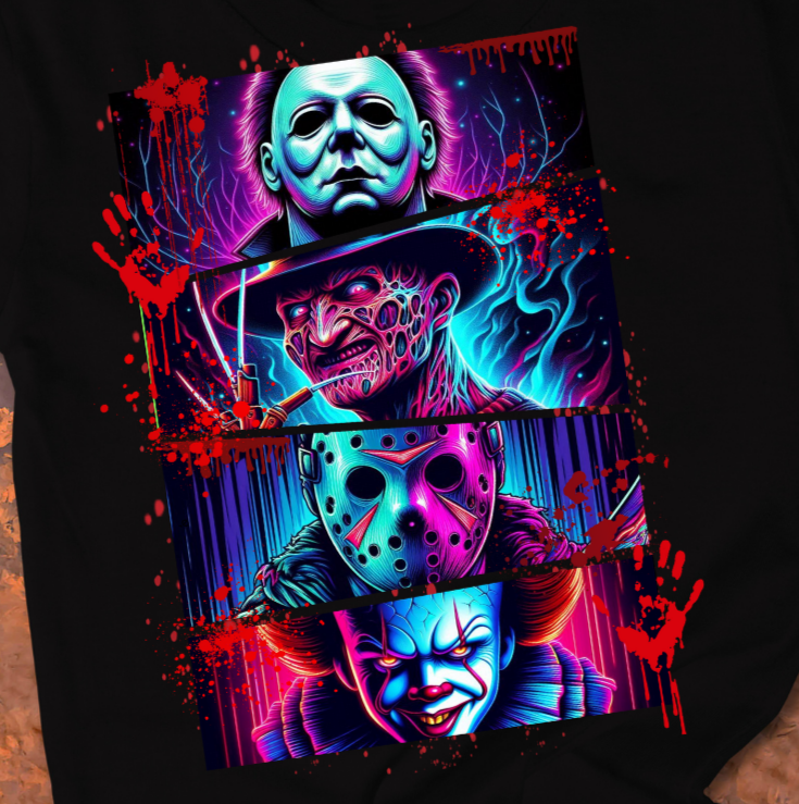 Horror Characters - Neon