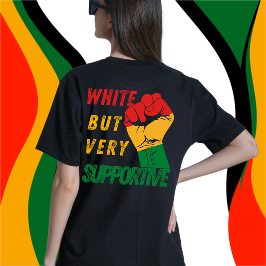 Ally - White But Very Supportive - Fist