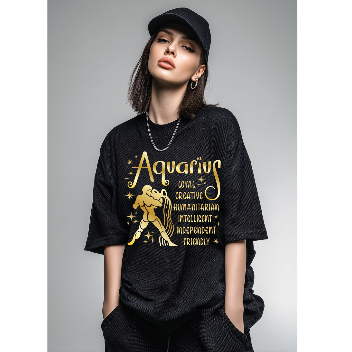 Black and Gold Zodiac