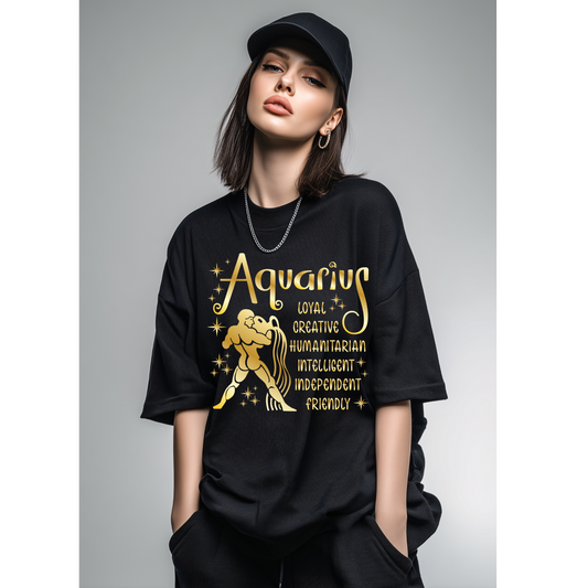 Black and Gold Zodiac