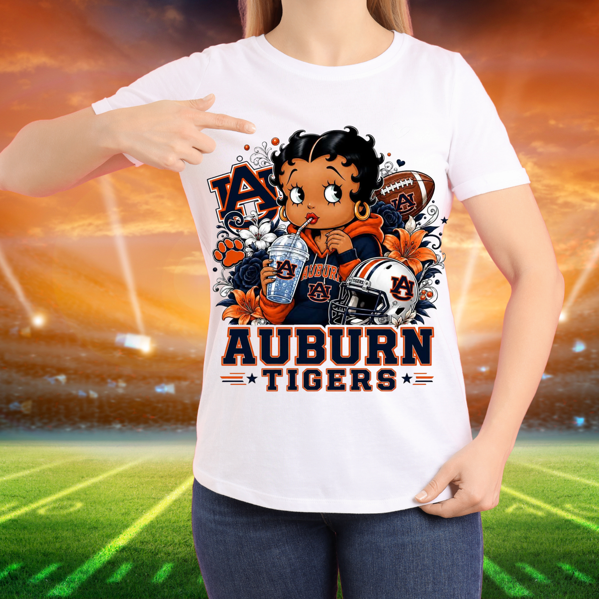 Auburn Betty Boop