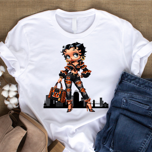 Bengals Betty Boop
