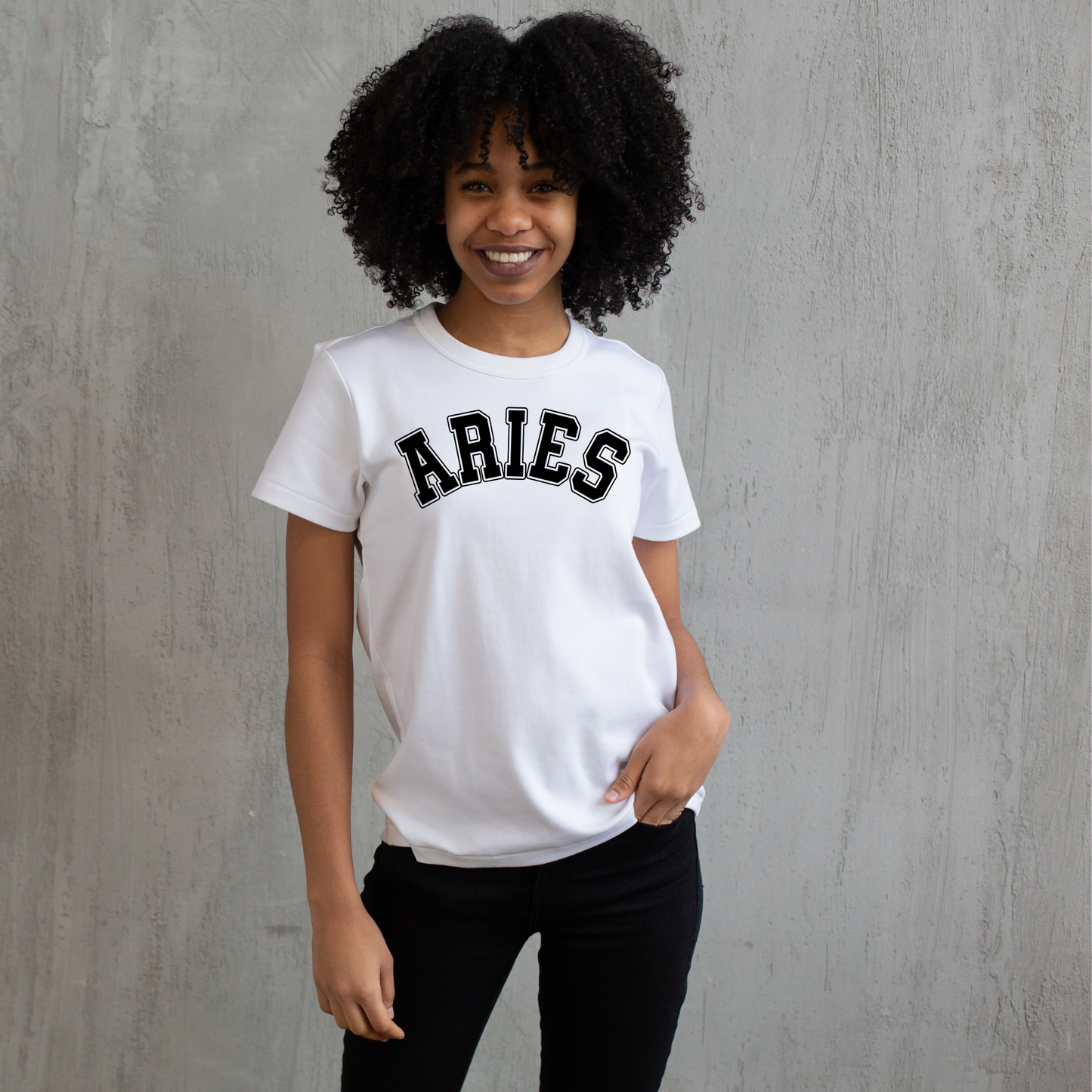 All Zodiac Collection - Black Jersey Letters
